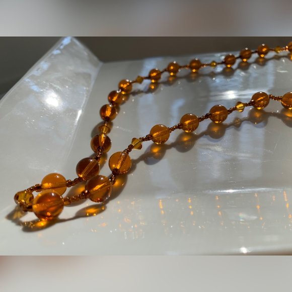 Swarovski Beaded & Crystals Handmade Necklace - Picture 6 of 8